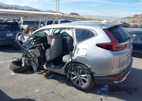 2020 Honda Cr-V Hybrid Touring z USA, uszkodzony, nr VIN 7FART6H96LE016444